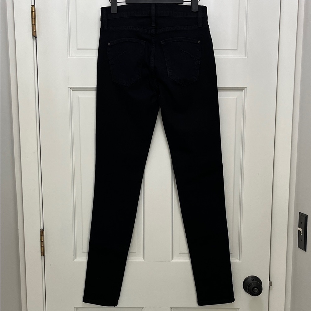 James Jeans Twiggy Black Clean II Jet Black Denim Dry Aged Jeans - Size 28
